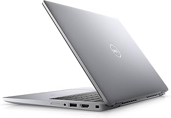 Dell Latitude 5320 capot ouvert logo Dell aluminium