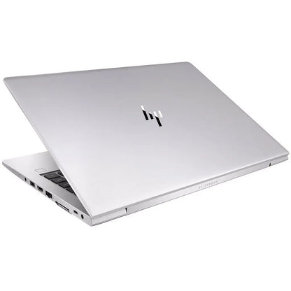 HP EliteBook 840 G6 vue arrière logo HP et inscription EliteBook