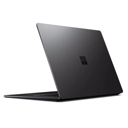 Microsoft Surface Laptop 4 13,5" Noir mat vue arrière logo Microsoft