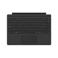 Clavier Type Cover noir AZERTY pour Surface Pro, vue de dessus
