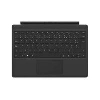 Clavier Type Cover noir AZERTY pour Surface Pro, vue de dessus